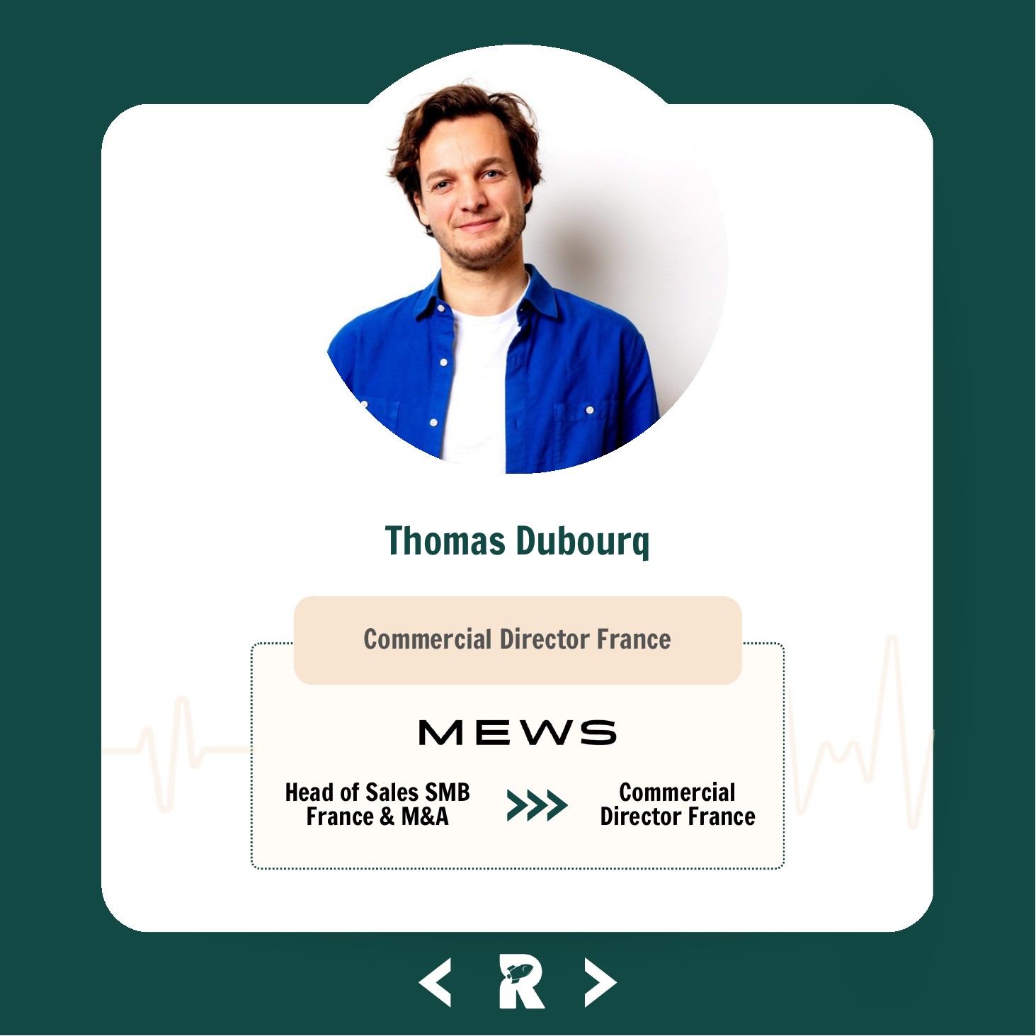Thomas Dubourq — Commercial Director France chez Mews