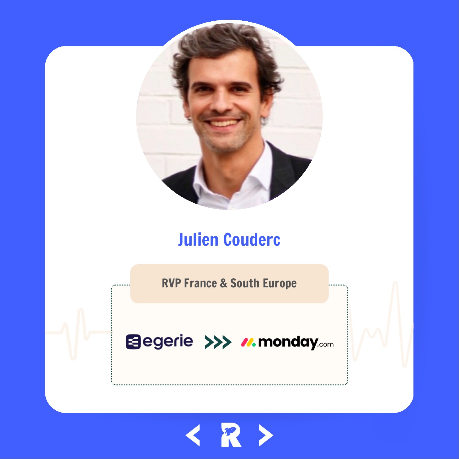 Julien Couderc — RVP France & South Europe chez monday.com