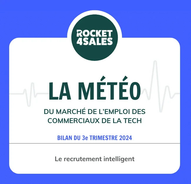 Météo du recrutement des commerciaux Tech — Q3 2024