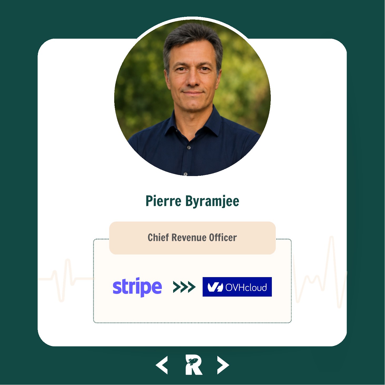Pierre Byramjee — Chief Revenue Officer chez OVHcloud