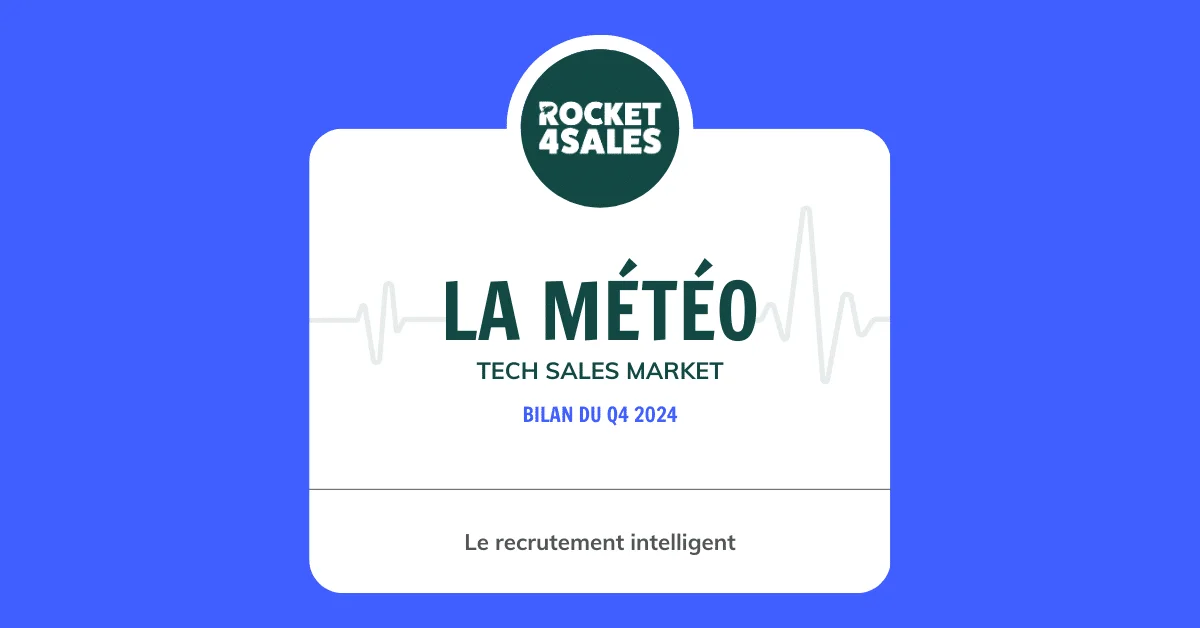 Baromètre recrutement Sales Tech Q4 2024 — +43%