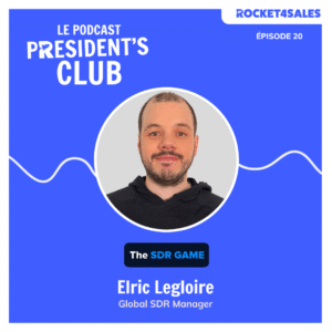 Elric Legloire, anciennement Global SDR Manager chez Agorapulse prend le micro du Podcast pour nous partager ses conseils pour construire une équipe Sales performante de BDR et SDR dans la Tech.