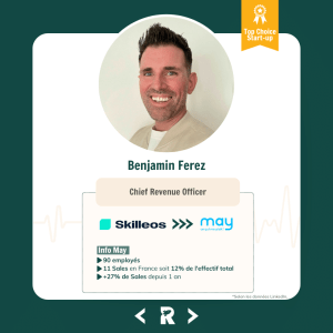 Benjamin Ferez - Chief Revenue Officer (CRO) May ex Skilleos