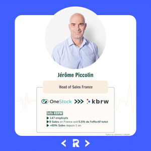 Jérôme Piccolin - Head of Sales France - KBRW ex Onestock