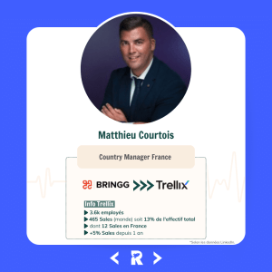 Matthieu ex Bringg Courtois - Country leader France Trellix