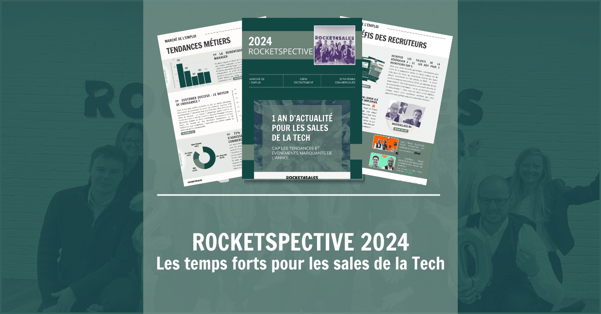 Couverture rétrospective 2024 du marché des Sales Tech