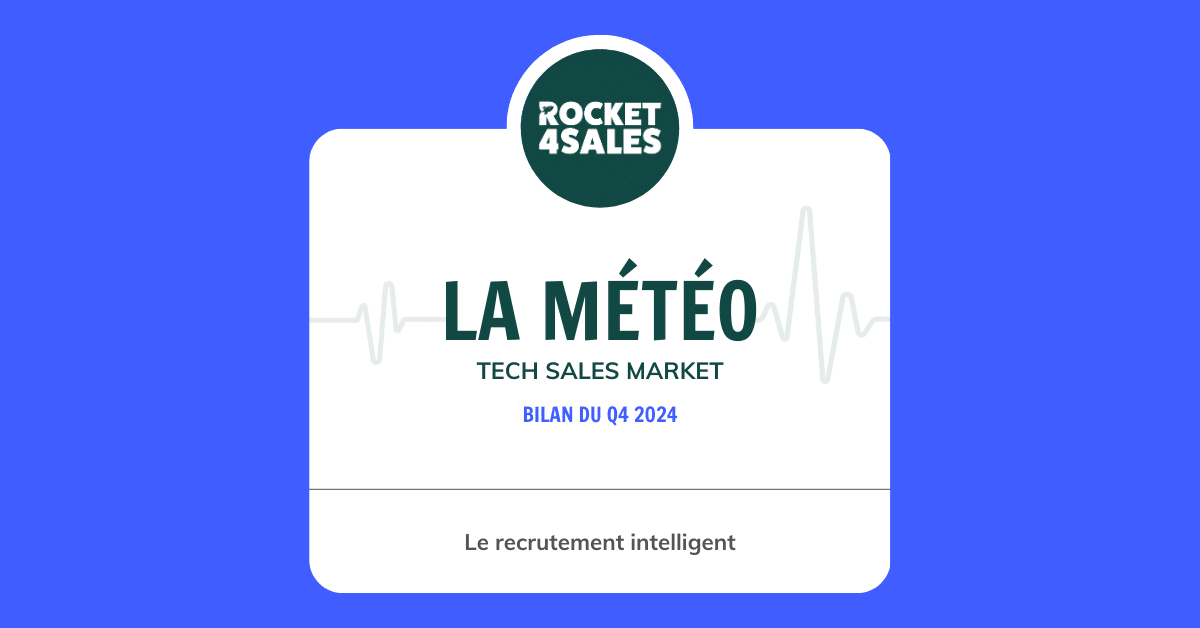 Couverture baromètre météo des commerciaux dans la Tech – Q2 2024