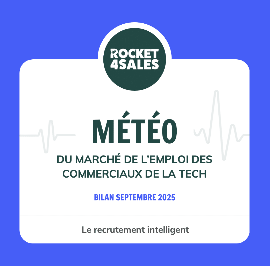 Interface de recrutement commercial Tech — Rocket4Sales